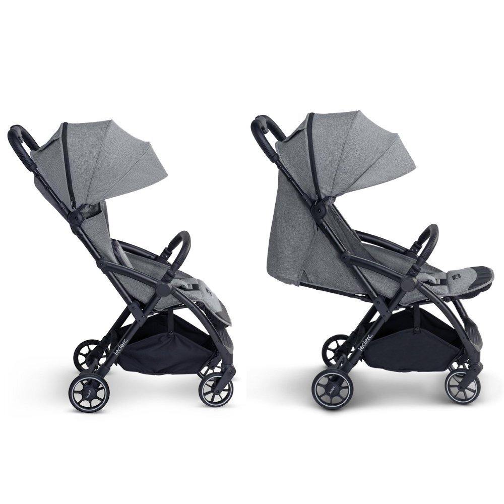 Leclerc Carucior Influencer Grey Melange