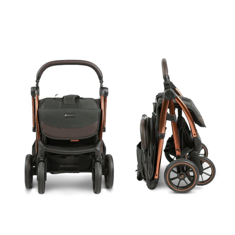 Leclerc Carucior Influencer XL Black Brown