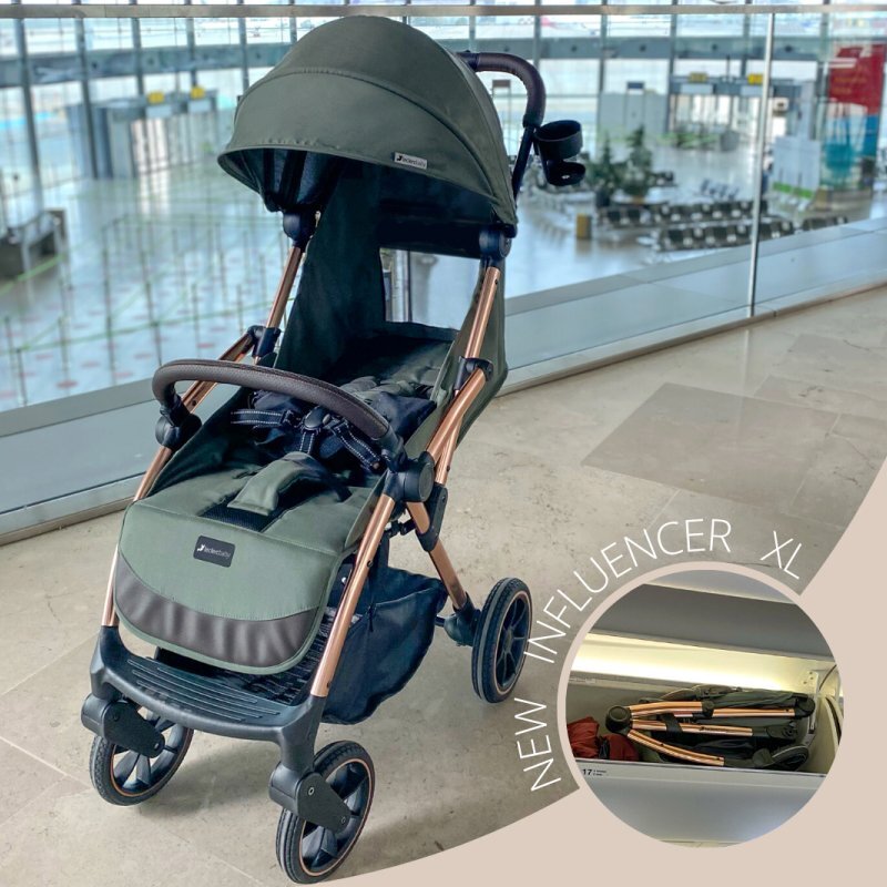 Leclerc Carucior Influencer XL Black Brown