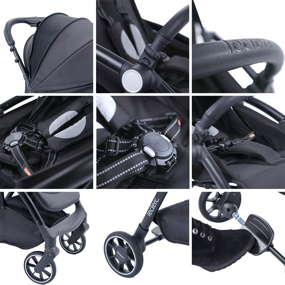 Leclerc Carucior Magic Fold Plus Grey
