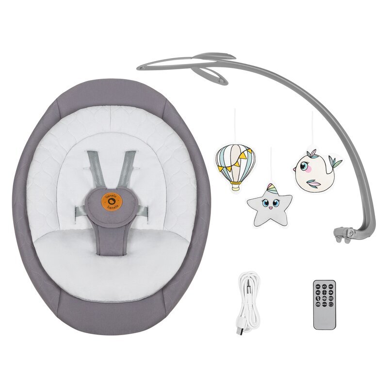 Lionelo Balansoar electric 2 in 1 Mell gri