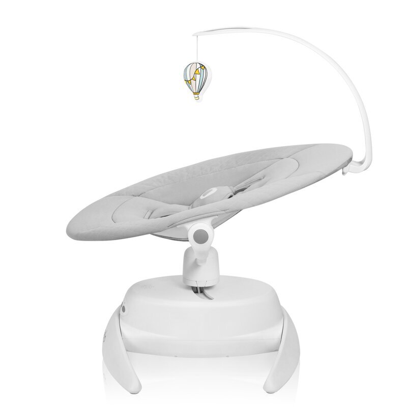 Lionelo Balansoar Iris Gri 2 in 1 Rotire 360 grade Electric Cu 3 moduri de leganare Cu 5 trepte de viteza Cu 3 pozitii de inclinare Pana la 9 kg