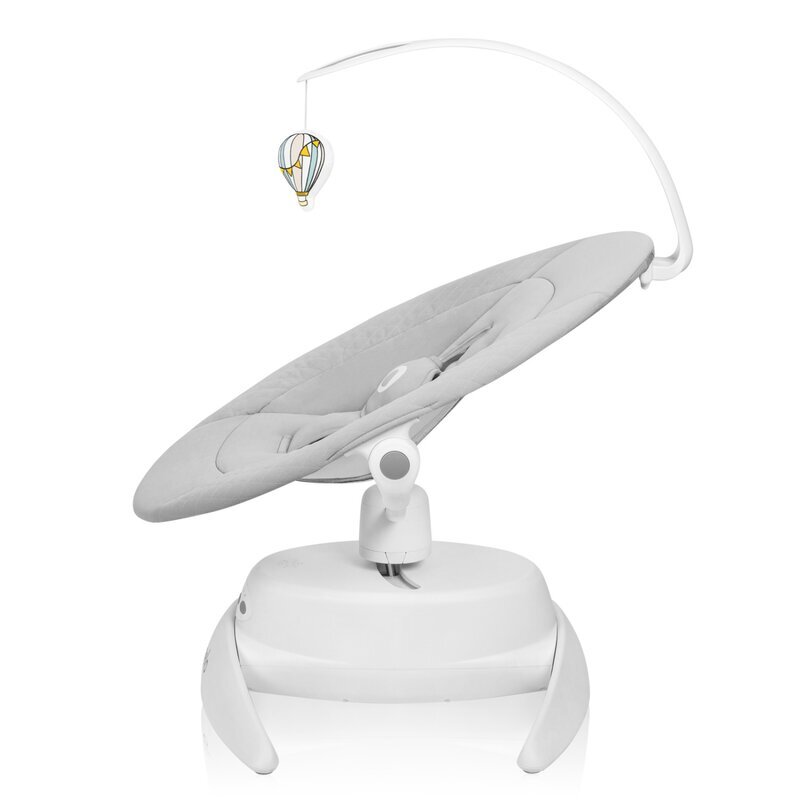 Lionelo Balansoar Iris Gri 2 in 1 Rotire 360 grade Electric Cu 3 moduri de leganare Cu 5 trepte de viteza Cu 3 pozitii de inclinare Pana la 9 kg