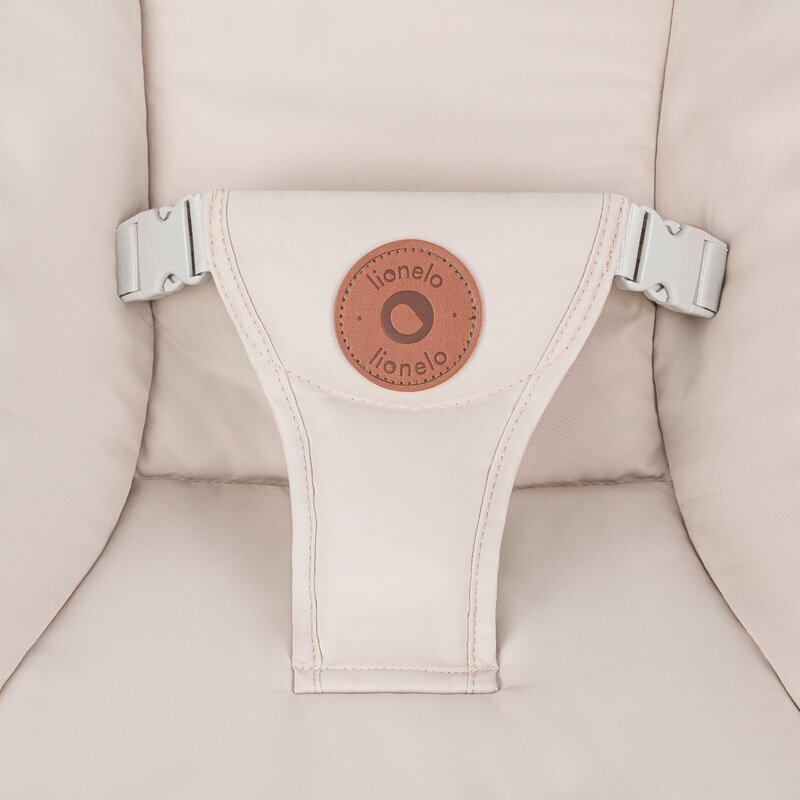 Lionelo Balansoar si sezlong electric Olivia Bej 2 in 1 cu leganare 3D 5 moduri de balansare in mai multe directii 13 melodii scaun pivotant la 180 grade reglabil cu arcada jucarii