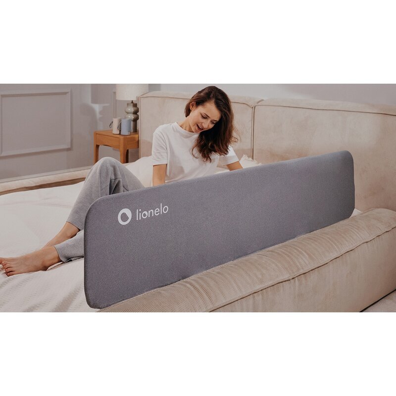 Lionelo Bariera de protectie pentru pat Lora XL 150x46 cm bej