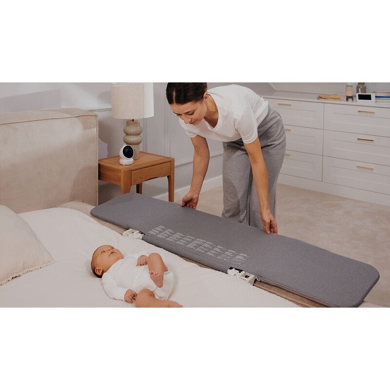 Lionelo Bariera de protectie pentru pat Lora XL 150x46 cm bej