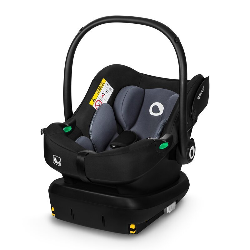 Lionelo Baza scaun auto i-Size Astrid cu isofix negru