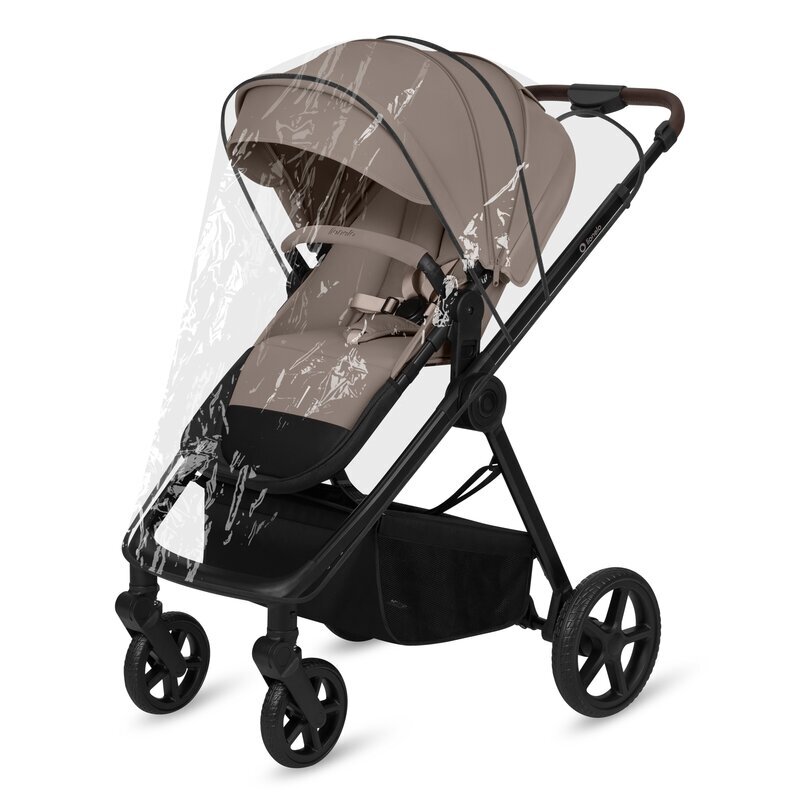 Lionelo Carucior 3 in 1 pentru copii Greet Bej pana la 22 kg cadru aluminiu salteluta moale reversibil cu accesorii suport pentru picioare spatar reglabil