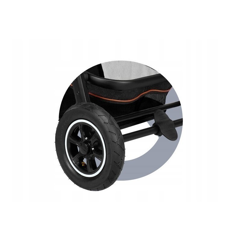 Lionelo Carucior Amber 3 in 1 Cadru aluminiu Cu landou intarit si salteluta moale Cu scoica auto testata ADAC Reversibil Cu accesorii Geanta parinti Sarcina maxima 22 kg Standard de siguranta EN1888-1 EN1466 ECE R129