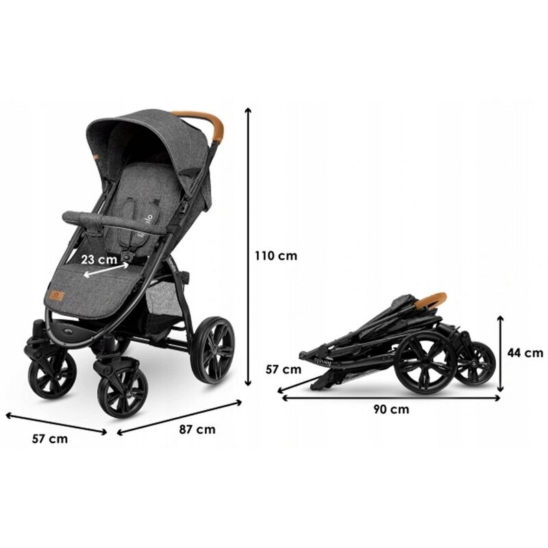 Lionelo Carucior sport Annet Plus Blue Denim