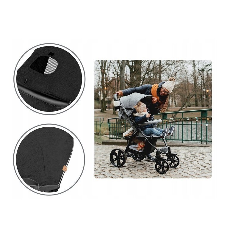 Lionelo Carucior sport Annet plus de la nastere cu accesorii 0- 22 kg negru