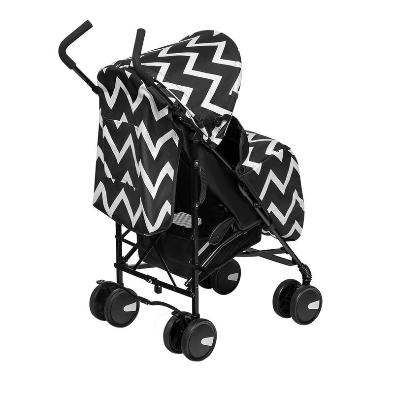 Lionelo Carucior sport Elia Oslo Cu plasa de tantari Standard de siguranta EN1888-1 Negru
