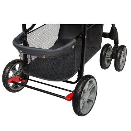 Lionelo Carucior sport Emma Plus Cu tavita 2 Suporturi pentru pahar Geanta accesorii Standard de siguranta EN1888-1 Pink Scandi