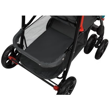 Lionelo Carucior sport Emma Plus Cu tavita 2 Suporturi pentru pahar Geanta accesorii Standard de siguranta EN1888-1 Vivid Turquoise