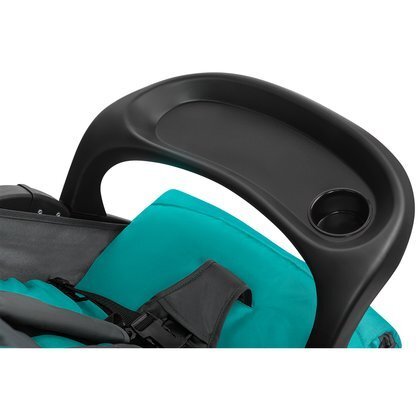 Lionelo Carucior sport Emma Plus Cu tavita 2 Suporturi pentru pahar Geanta accesorii Standard de siguranta EN1888-1 Vivid Turquoise