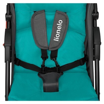 Lionelo Carucior sport Emma Plus Cu tavita 2 Suporturi pentru pahar Geanta accesorii Standard de siguranta EN1888-1 Vivid Turquoise