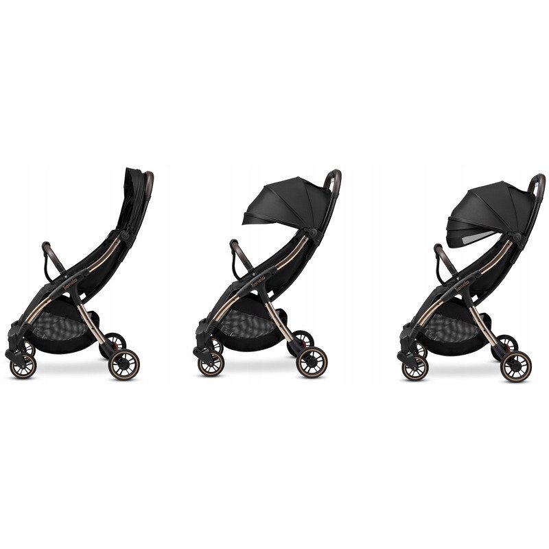 Lionelo Carucior sport Julie One 0-22 kg pliere compacta pentru avion negruauriu