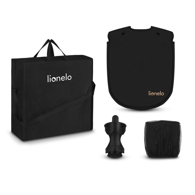 Lionelo Carucior sport Julie One 0-22 kg pliere compacta pentru avion negruauriu