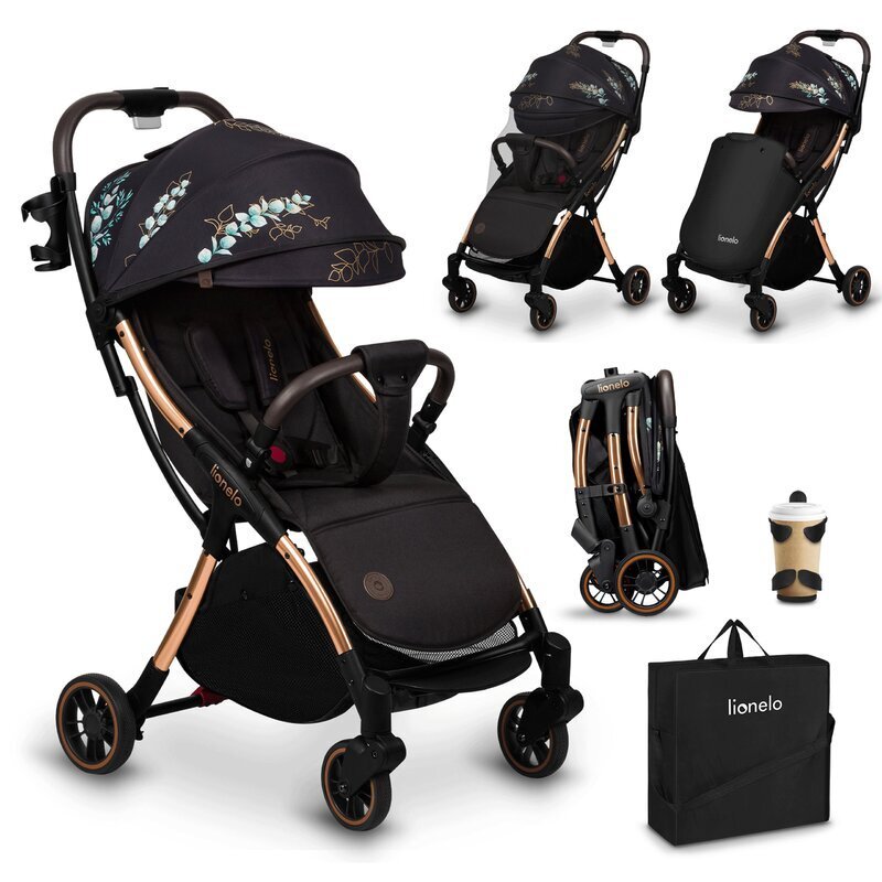 Lionelo Carucior sport Julie One Editie limitata Golden Moments 0-22 kg pliere compacta pentru avion