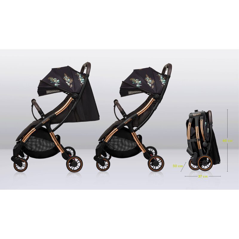 Lionelo Carucior sport Julie One Editie limitata Golden Moments 0-22 kg pliere compacta pentru avion