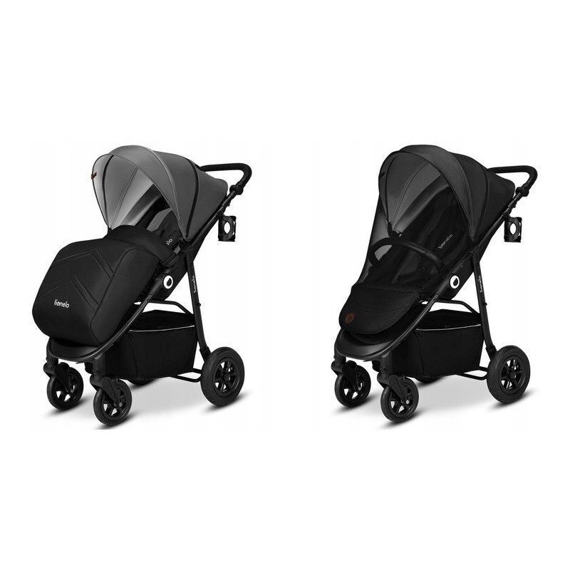 Lionelo Carucior sport Natt 0 - 22 kg Gri