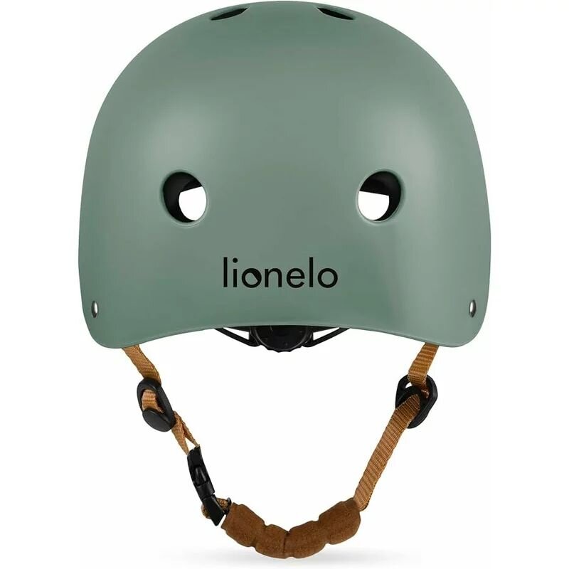 Lionelo Casca pentru copii Green Sage reglabila 50-56 cm din ABS si EPS conform cu standardul EN1078