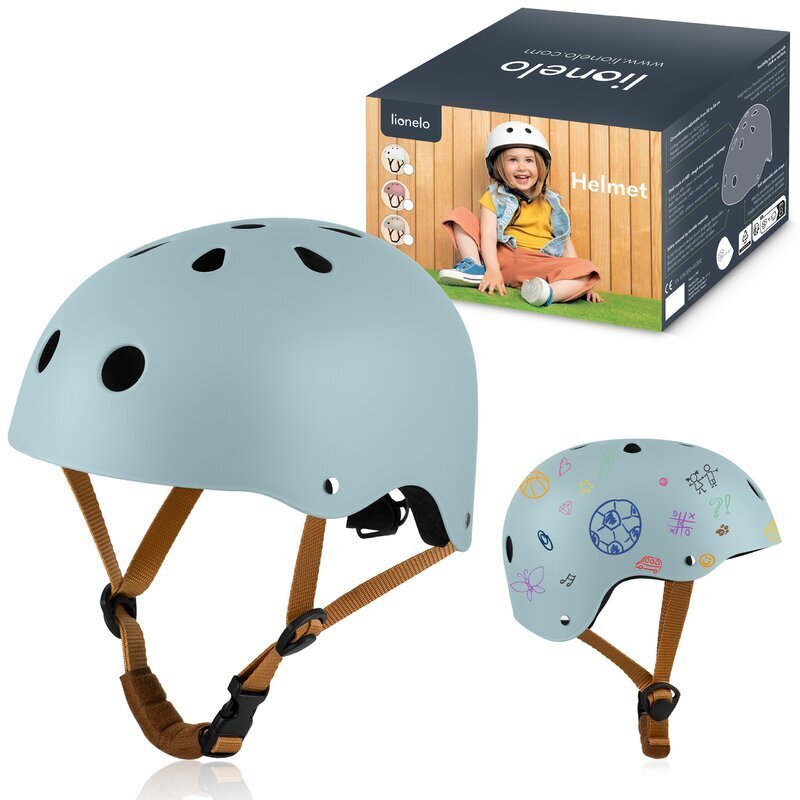Lionelo Casca pentru copii reglabila 50-56 cm albastru