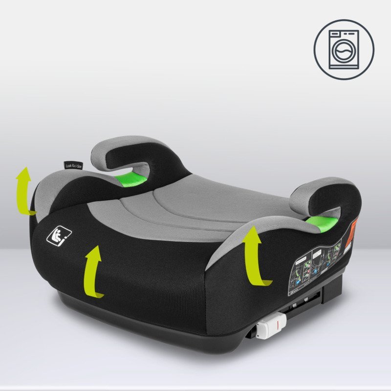 Lionelo Inaltator auto Luuk Fix instalare cu sistem Isofix gri i-Size