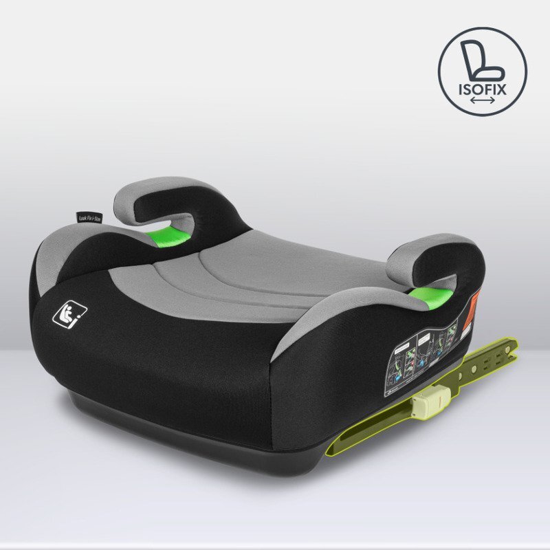 Lionelo Inaltator auto Luuk Fix instalare cu sistem Isofix gri i-Size