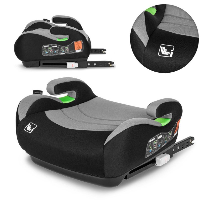 Lionelo Inaltator auto Luuk Fix instalare cu sistem Isofix gri i-Size