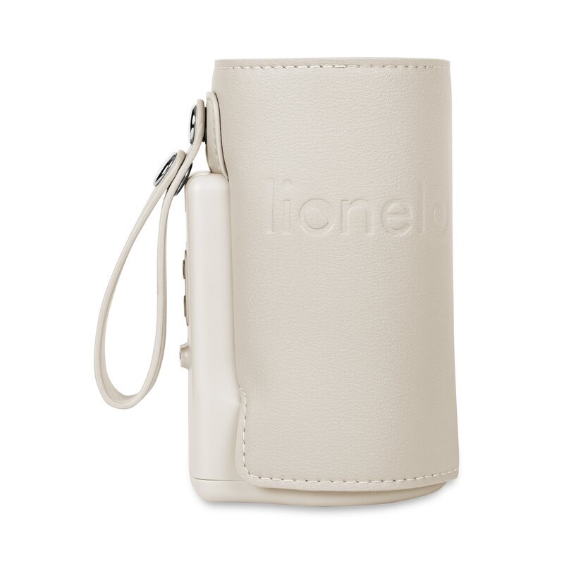 Lionelo Incalzitor pentru biberoane ThermUp Go Plus bej calm portabil cu temperatura constanta pana la 24 h