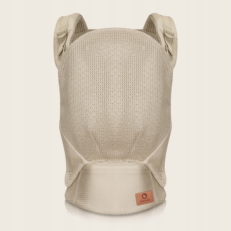 Lionelo Marsupiu ergonomic Margareet Air 3 pozitii de purtare 4 luni+ pana la 20 kg material respirabil 3D Air Mesh catarama dubla de siguranta Bej