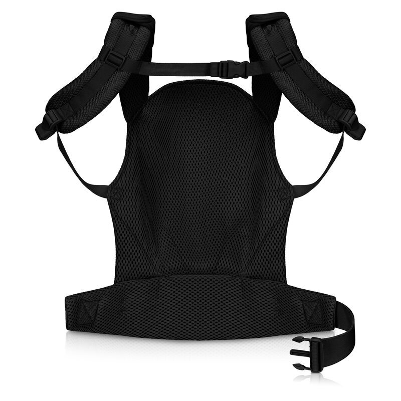 Lionelo Marsupiu ergonomic Margareet Air 3 pozitii de purtare 4 luni+ pana la 20 kg material respirabil 3D Air Mesh catarama dubla de siguranta Negru