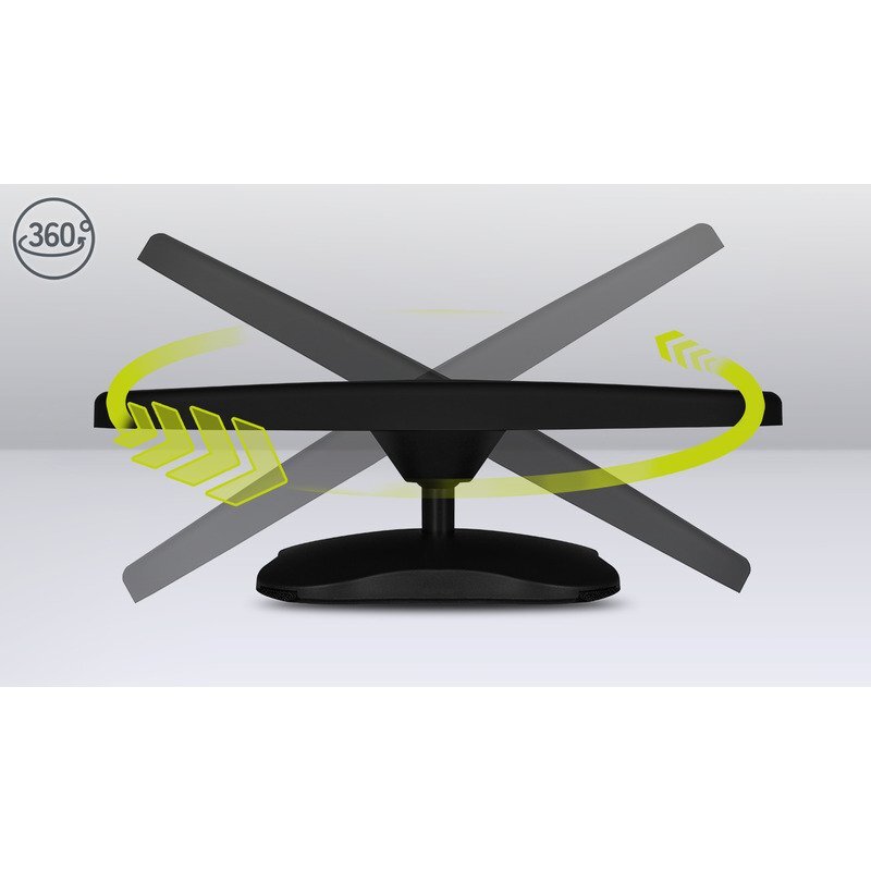 Lionelo Oglinda auto retrovizoare Sett 25x18 cm rotire 360 grade Black Carbon