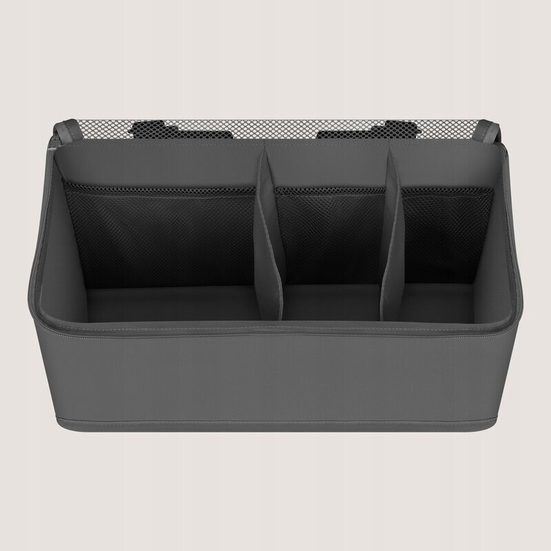 Lionelo Organizator multifunctional Sidepocket M Gri 3 compartimente universal 43x15x23 cm