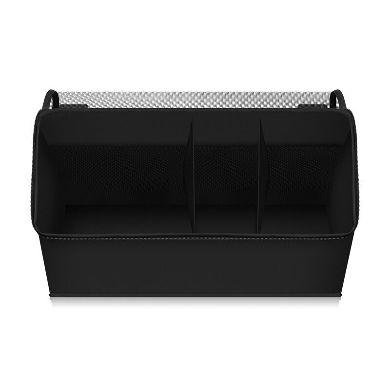Lionelo Organizator multifunctional Sidepocket M Negru 3 compartimente universal 43x15x23 cm