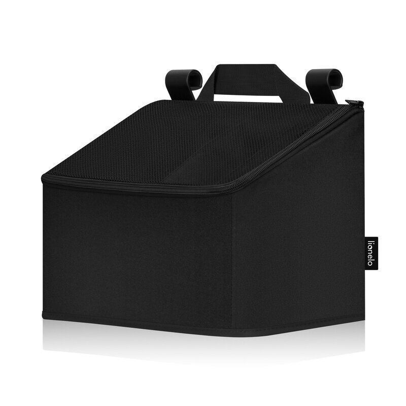 Lionelo Organizator multifunctional Sidepocket M Negru 3 compartimente universal 43x15x23 cm