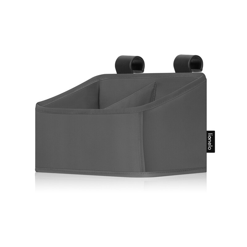 Lionelo Organizator multifunctional Sidepocket S Gri 2 compartimente universal 26x12x15 cm