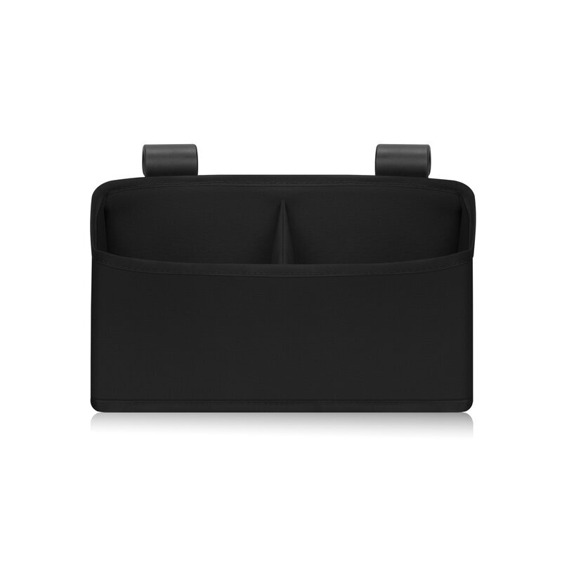 Lionelo Organizator multifunctional Sidepocket S Negru 2 compartimente universal 26x12x15 cm