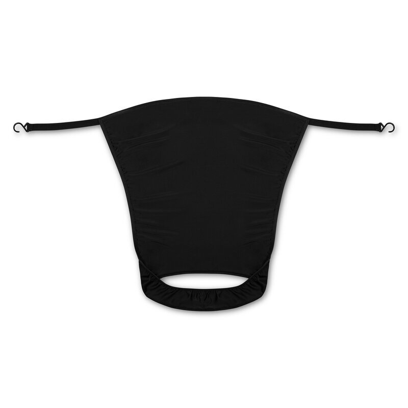 Lionelo Parasolar pentru carucior material textil cu protectie UPF 50+ 53 x 51 cm negru