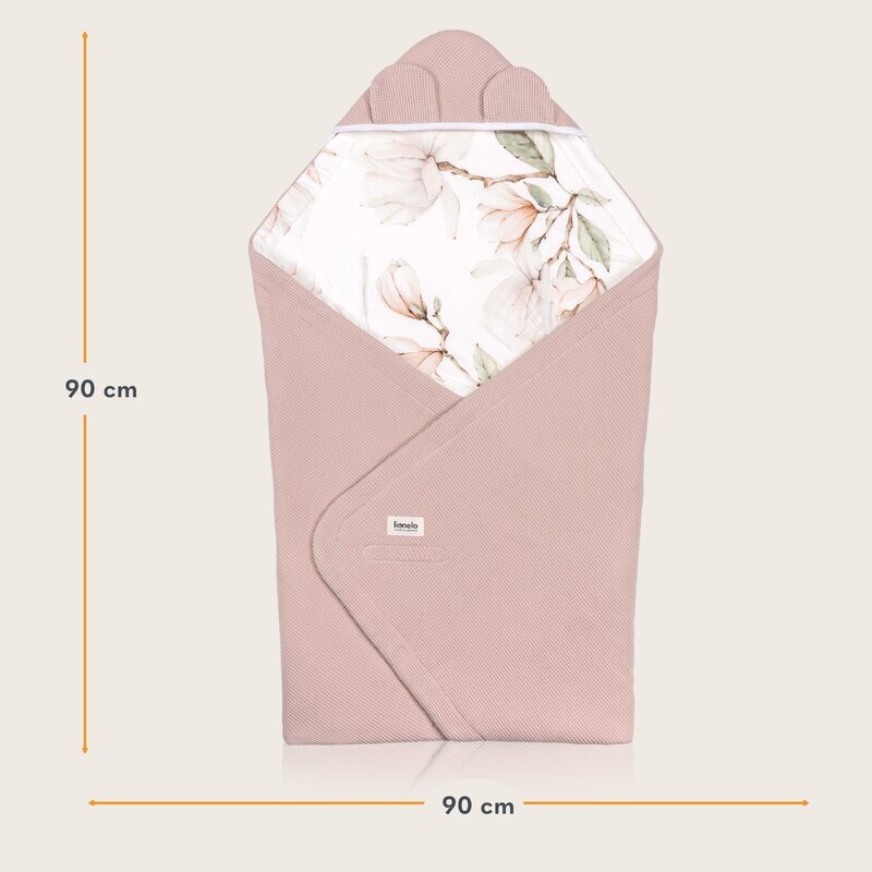 Lionelo Paturica de infasat pentru scoica auto si carucior 90x90 cm bej