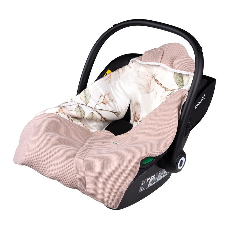 Lionelo Paturica de infasat pentru scoica auto si carucior 90x90 cm bej