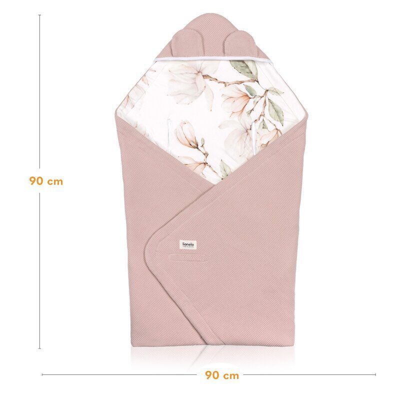 Lionelo Paturica de infasat pentru scoica auto si carucior 90x90 cm bej