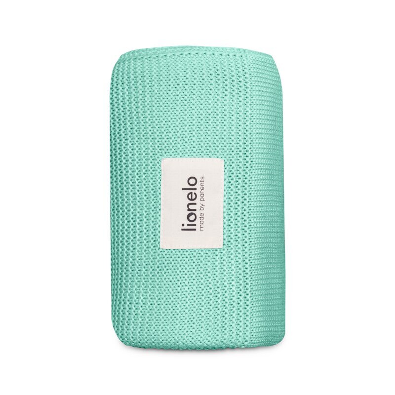 Lionelo Paturica tricotata multifunctionala din bambus 100x75 cm Verde