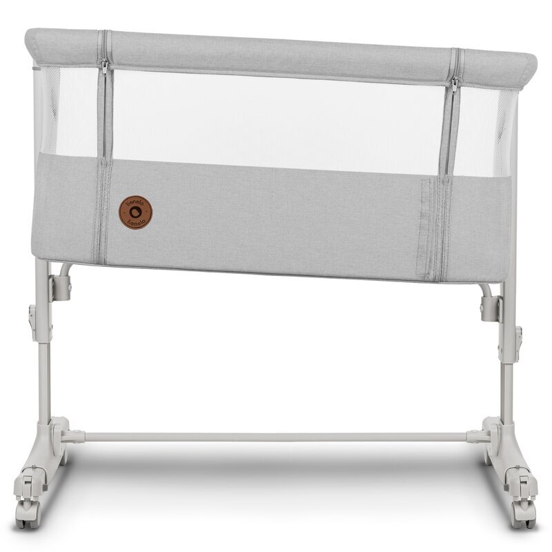 Lionelo Patut co-sleeper 3 in 1 Aurora cu leganare si setare unghiulara bejgri saltea geanta transport reglabil in 5 pozitii pe inaltime greutate suportata 9 kg 85x60x66 cm