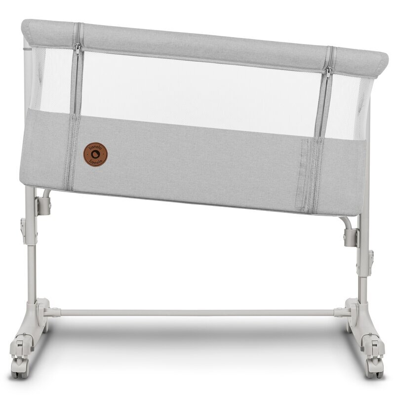 Lionelo Patut co-sleeper 3 in 1 Aurora cu leganare si setare unghiulara bejgri saltea geanta transport reglabil in 5 pozitii pe inaltime greutate suportata 9 kg 85x60x66 cm