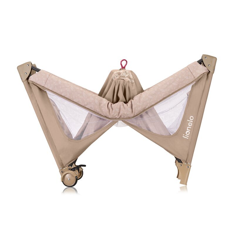 Lionelo Patut pliabil Jasmin Easy Fold bej