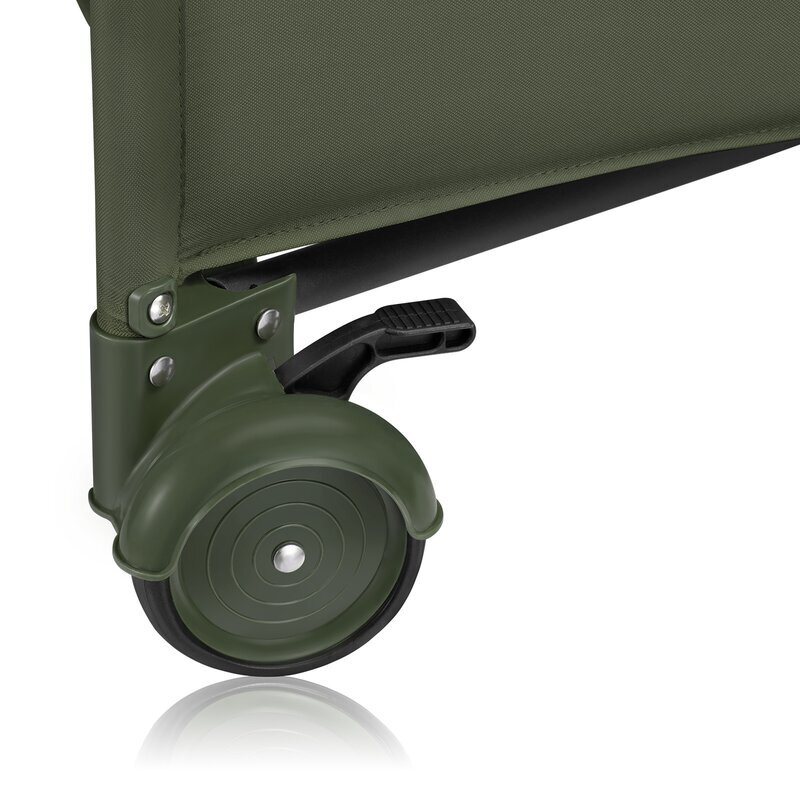 Lionelo Patut pliabil Jasmin Easy Fold verde