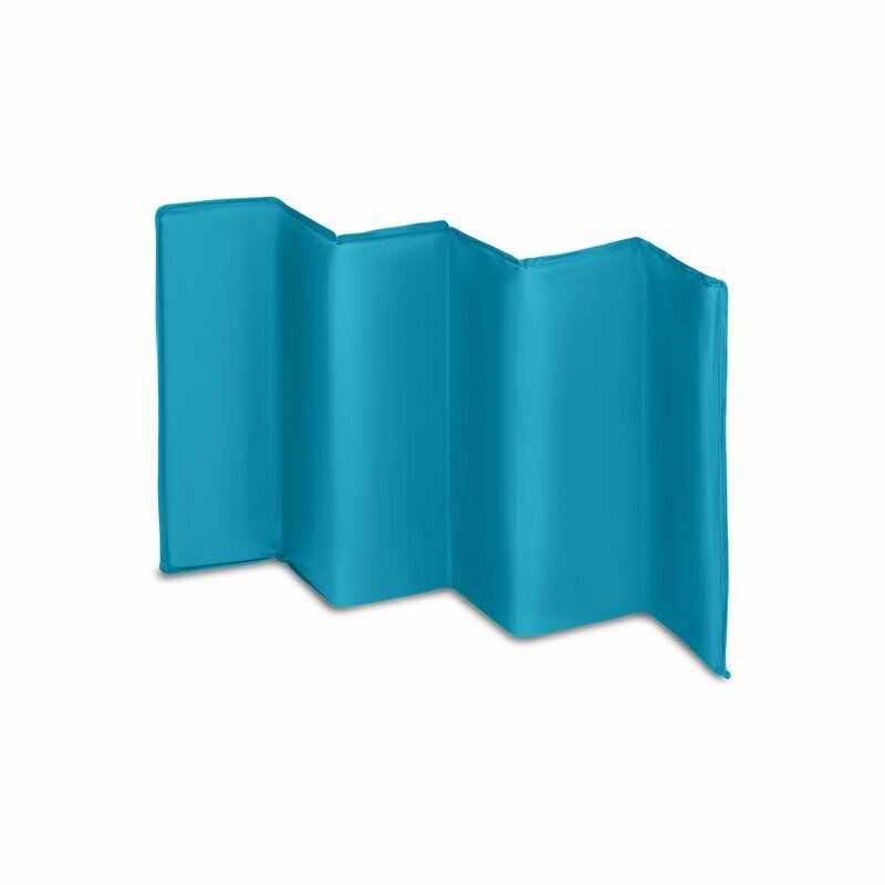 Lionelo Patut pliabil Stefi Turquoise cu un nivel intrare laterala cu fermoar roti conform cu standardul european de securitate EN 716