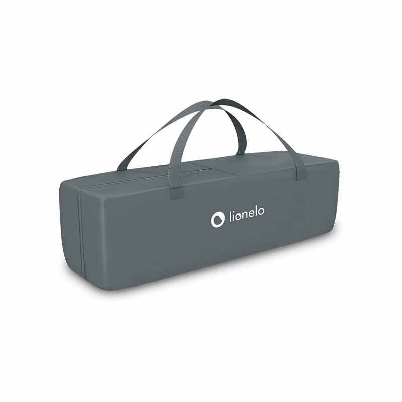 Lionelo Patut pliabil Stefi Yellow Lemon cu un nivel intrare laterala cu fermoar roti conform cu standardul european de securitate EN 716